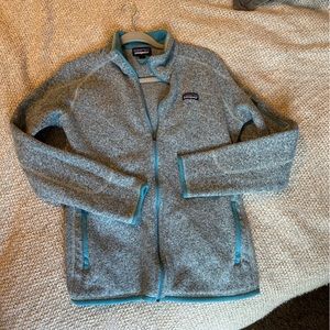 Women’s Patagonia fleece zip jacket